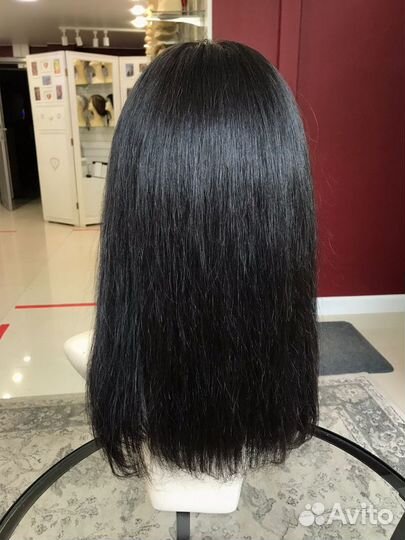 Парик из натуральных волос (40см)