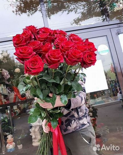 Высокие розы Гигантские розы Доставка цветов