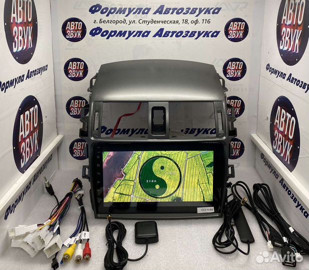 Штатная магнитола Toyota Corolla E150 06-13 4-64