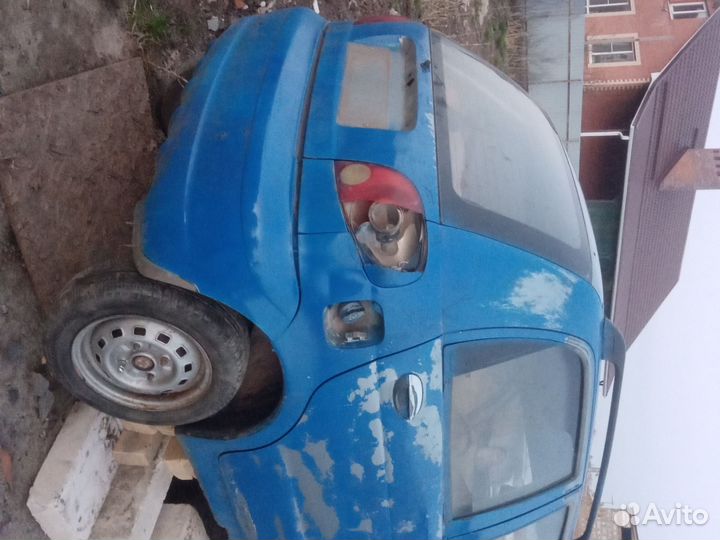 Задняя часть Део matiz