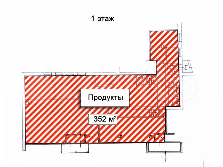 Готовый арендный бизнес, 352 м²