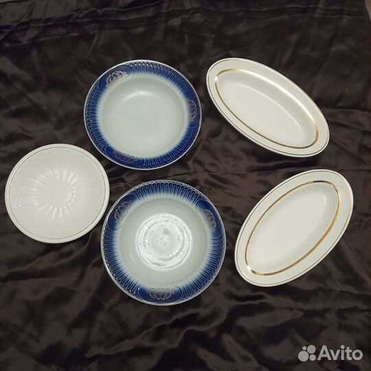 Тарелки зик дулево 25шт