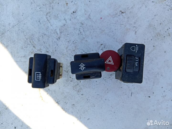 Кнопки центральной панели салона Citroen Xsara