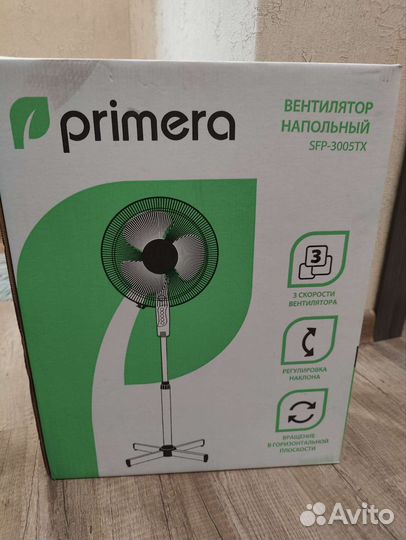 Вентилятор напольный Primera SFP-3005TX