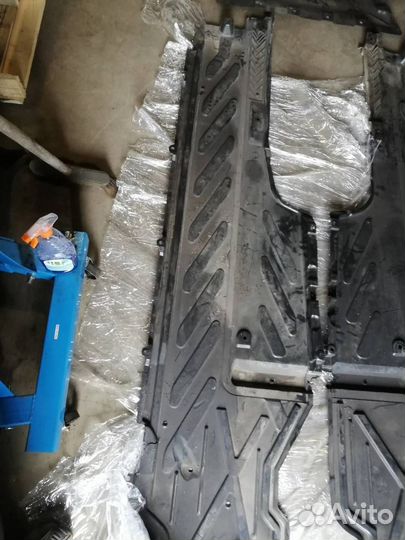 Защита днища левая Mercedes-Benz GLC-Класс X253/C