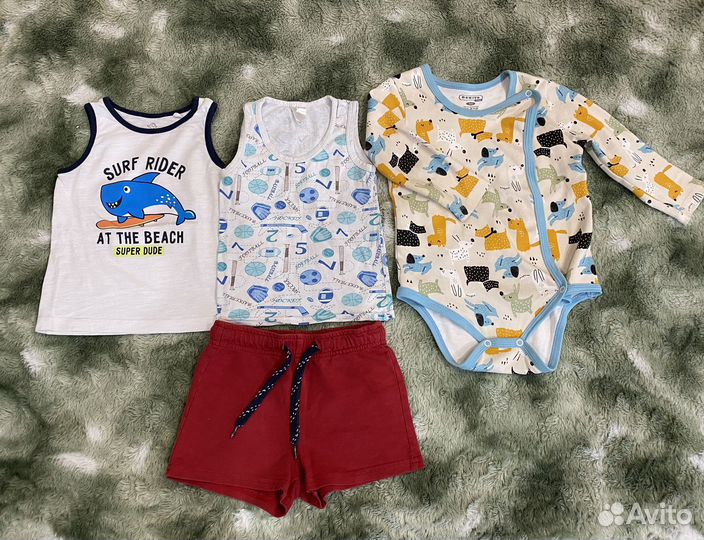 Детская одежда для мальчиков 80 86