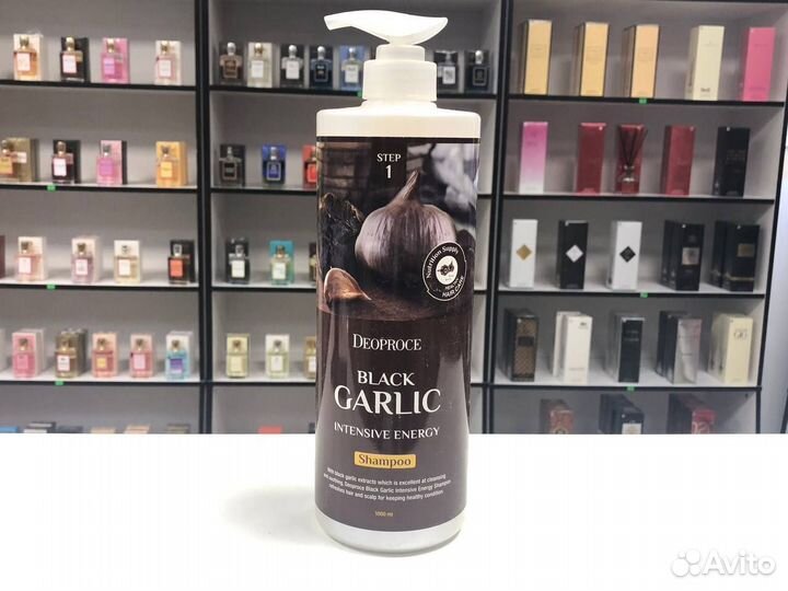 Шампунь Deoproce Black Garlic Intensive Energy
