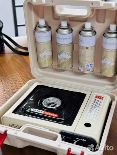 Плита газовая туристическая с балоном