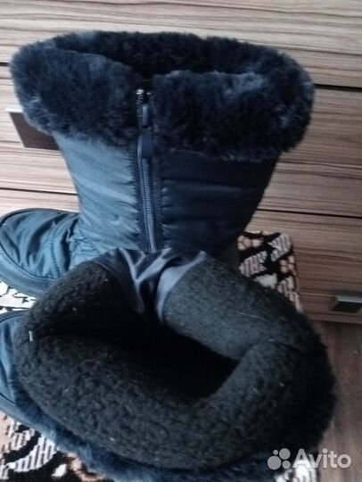 Сапоги женские дутики