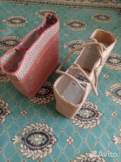 Корзина плетёная СССР