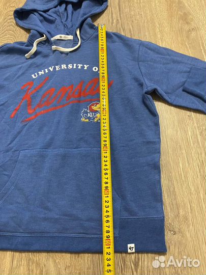 Женское худи 47 Brand Kansas Jayhawks S