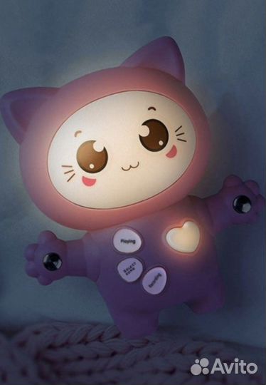 Игрушка музыкальная интерактивная,ночник