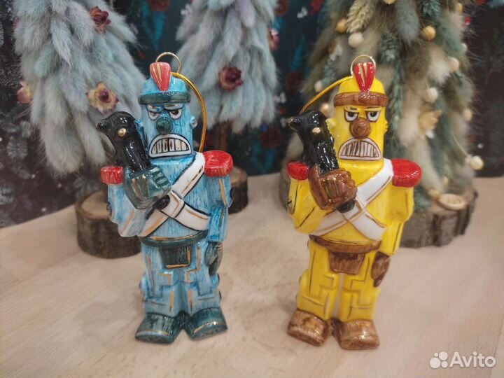 Лефортовский фарфор ёлочные игрушки