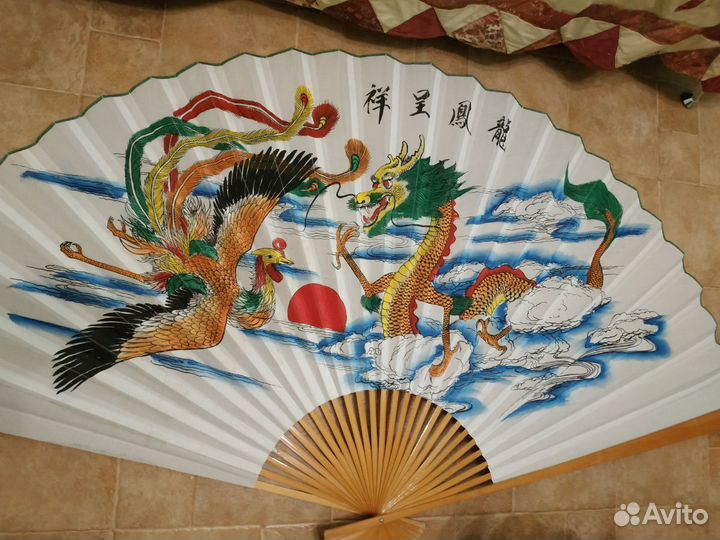 Веер на стену