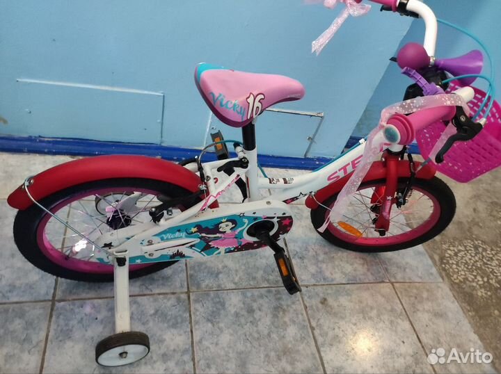 Детский велосипед для девочки stern