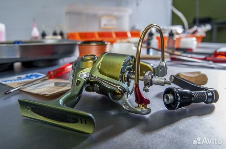 Обслуживание и ремонт рыболовных катушек