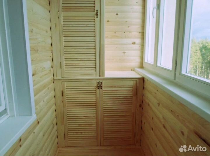 Шкаф на балкон с фабрики