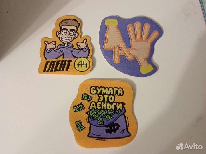 А4 патчи, из старой серии