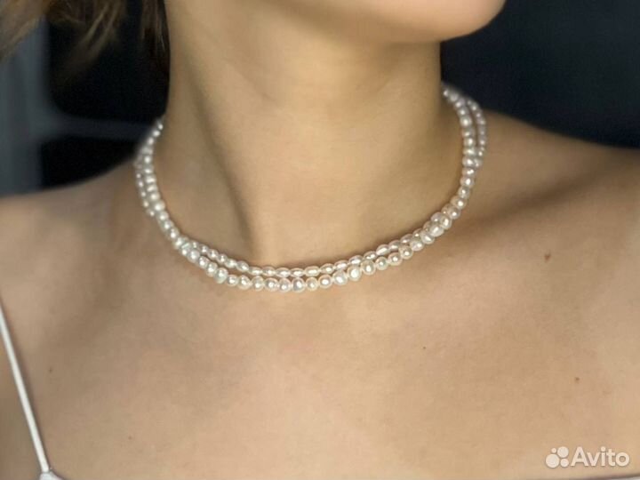 Чокер из жемчуга