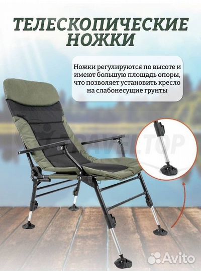 Кресло стул складное туристическое (для рыбалки )