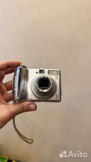 Компактный фотоаппарат canon a 550