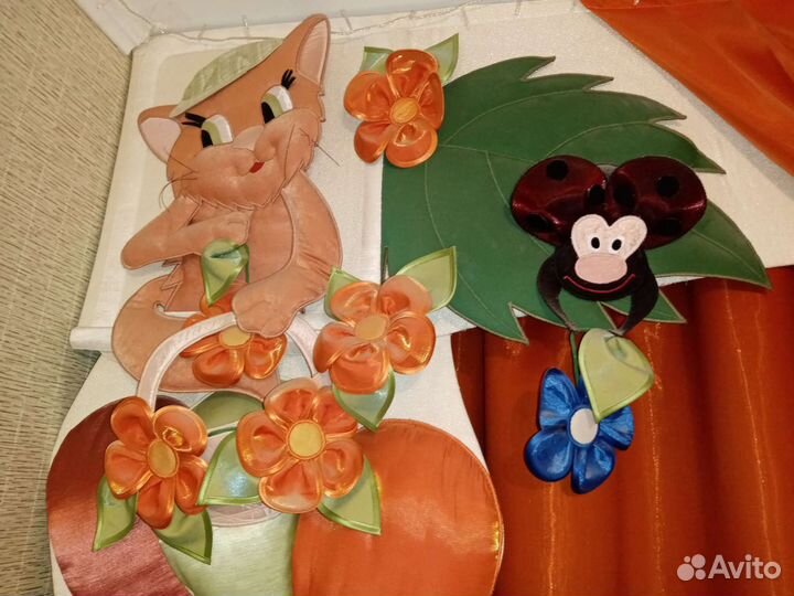 Ламбрекен Бандо дизайнерский ручная работа