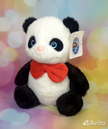 Панда с бабочкой мягкая игрушка
