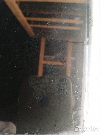 Стекло двери заднее левое Volkswagen Passat B6 BZB