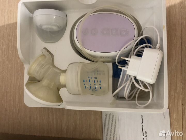 Молокоотсос avent электрический