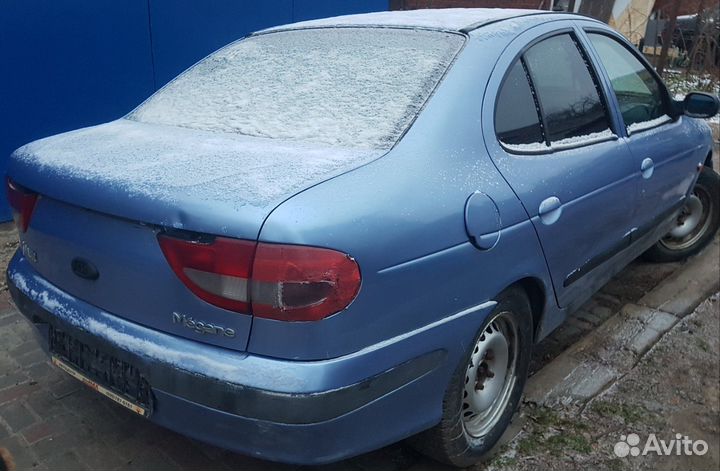 Задняя часть кузова с подвеской renault megane 2