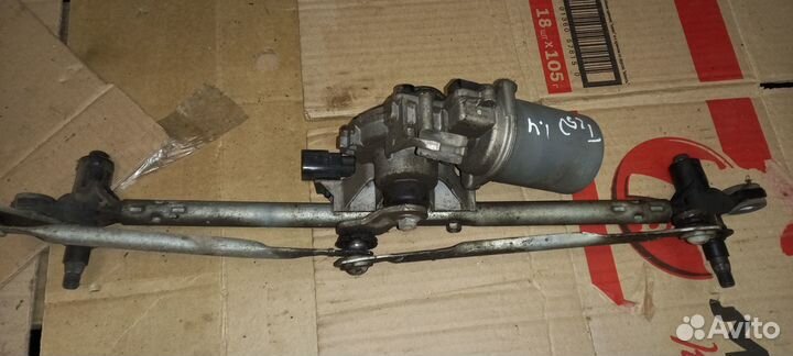 Трапеция дворников в сборе chevrolet aveo т250