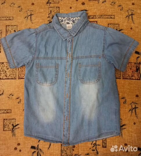 Джинсовая рубашка