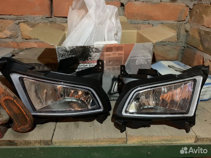 Противотуманные фары приора