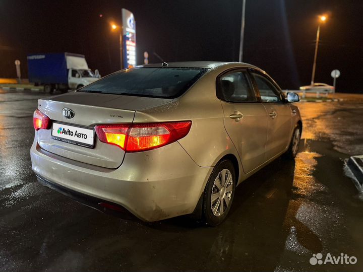 Kia Rio 1.6 МТ, 2013, 192 000 км