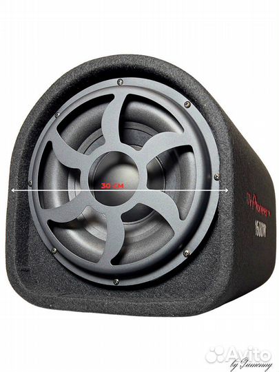 Авто активный сабвуфер бочка 10 дюймов