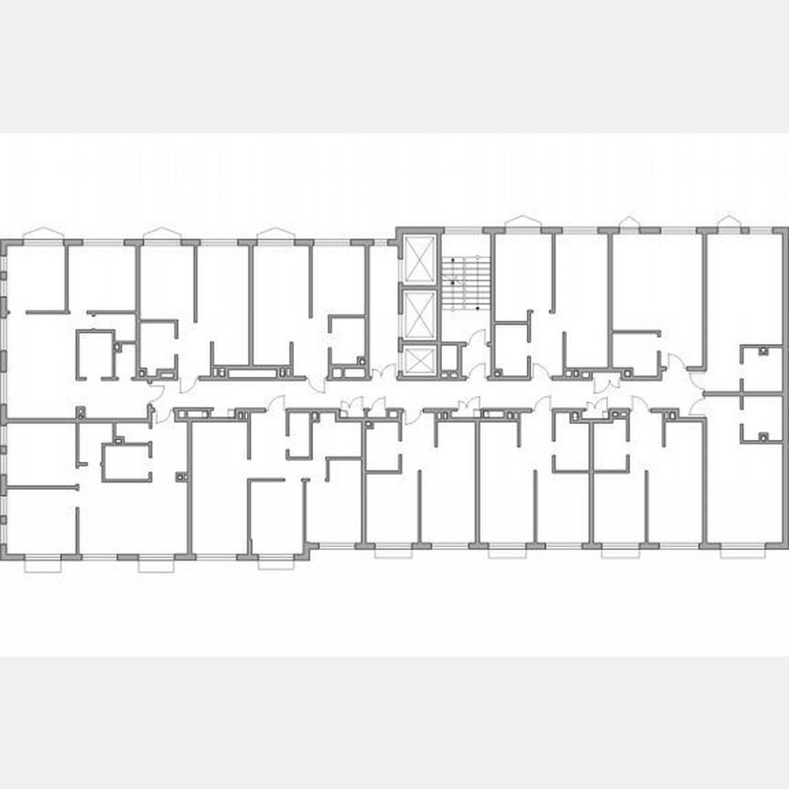 2-к. квартира, 61,7 м², 3/23 эт.