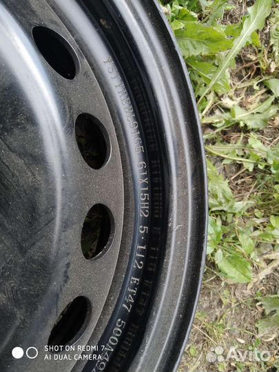 Диски на Фольксваген t4 (3 шт. + 4 колеса)