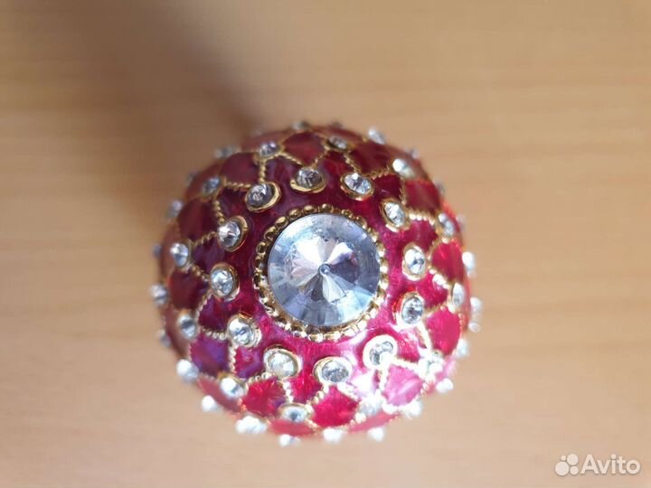 Шкатулка яйцо в стиле Фаберже Новая