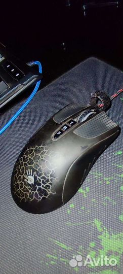 Мышь проводная A4Tech Bloody Blazing A9/A90 черный