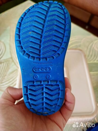 Crocs на мальчика 24-25 размер