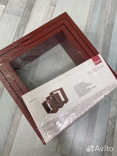 Полки на стену набор 3 шт новые в упаковке