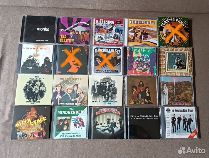 60-е: поп, рок, гараж, психоделия (CD)