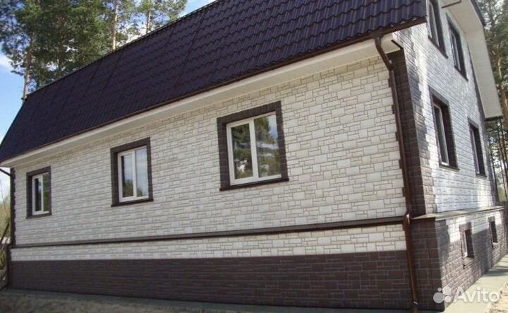 Монтаж сайдинга фасадные работы