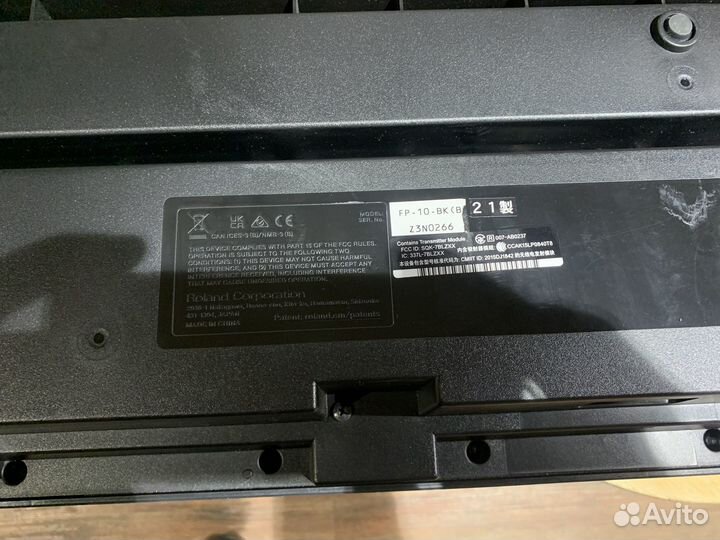 Цифровое пианино, 88 клавиш Roland FP-10-BK