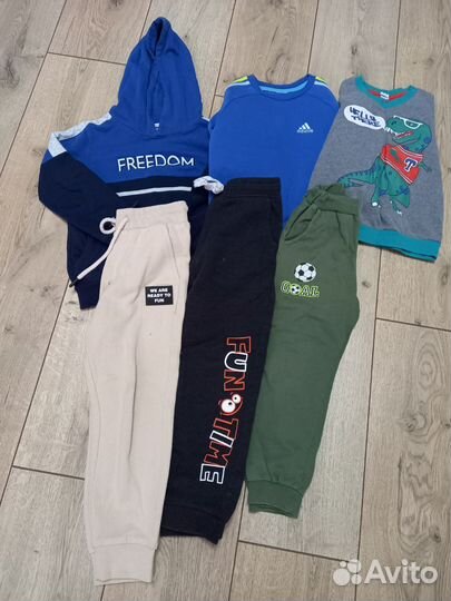 Вещи пакетом на мальчика 104 110 116