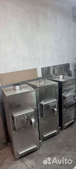 Печь для бассейна на дровах из нержавеющей стали