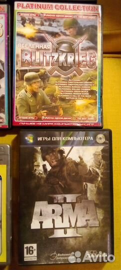 Компьютерные игры на дисках