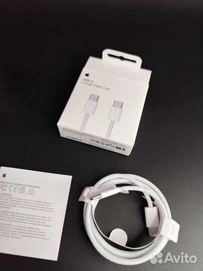 Кабель iPhone Type C - Type C быстрая зарядка