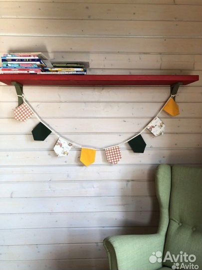 Текстильная гирлянда