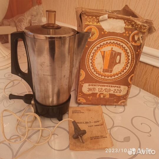 Электрокофеварка 